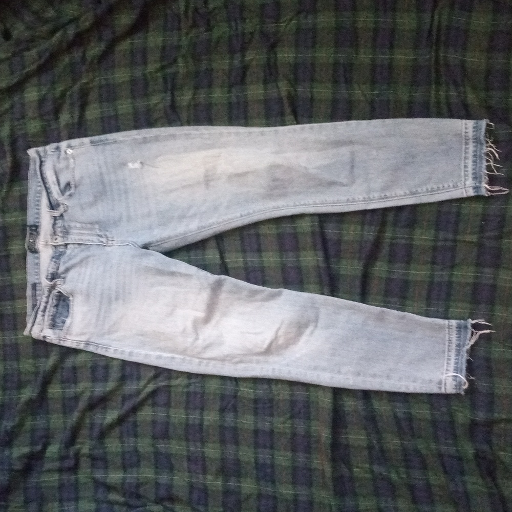 Lucky Brand Brooke Capri Mid/Light Wash Jeans 8X29"